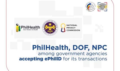 PhilHealth, DOF, NPC among government agencies accepting .